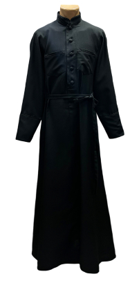 Підрясник болгарський   Чорний  46р   Габардин Кант