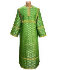 СТИХАРЬ   Зелений   д140см   Парча   