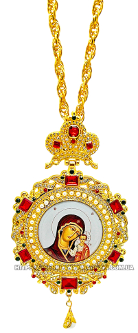 ПАНАГІЯ ↕15см ↔8см Латунь Китай