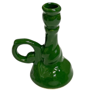 СВІЧНИК Зелений В'юн ↕7см