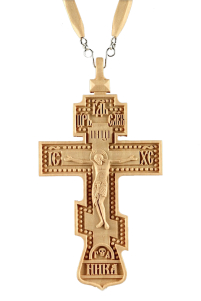 Крест НАПЕРСТНЫЙ Наградной   13/7см Дерево   №4