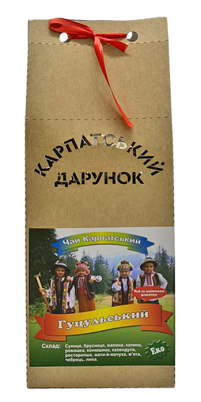 Чай КАРПАТСЬКИЙ Дарунок ГУЦУЛЬСЬКИЙ ≈100 грм