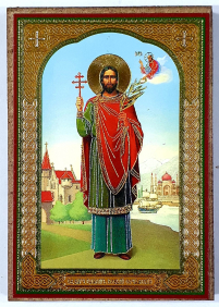 ИОАНН СОЧАВСКИЙ   ↕9см ↔6см ДСП Литография