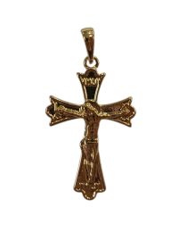 Крестик НАТЕЛЬНЫЙ    ↕3.8 ↔ 2 см   Медицынский сплав