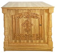 ЖЕРТОВНИК  ↕102см ↔98см ↕70см   Дуб Шпон (02903)