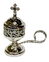 КАДИЛЬНИЦЯ   ↕13см Ø6см   Метал Китай