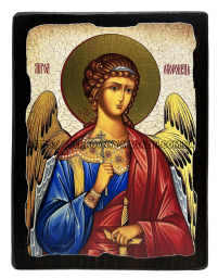 АНГЕЛ ХРАНИТЕЛЬ   ↕23см ↔17см Дерево Литография