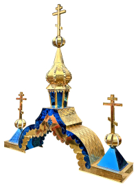 КАПЛИЧКА АРОЧНА на дві опори з колонами ↑250см ↔270см БУЛАТ