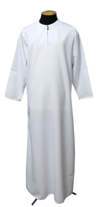 Рубашка Белая р58/д155см Бязь