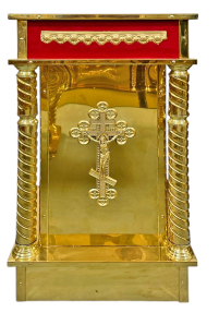 ПІДСТАВКА Червона  ↕92см ↔50см ↕50см   Булат Оксамит (02841)