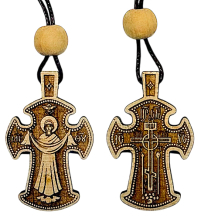 Крестик НАТЕЛЬНЫЙ    ↕3,7см ↔2,4см 