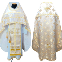Облачение священника  Комбинированная  52-54р/д155см   Парча "Ликийський Крест"