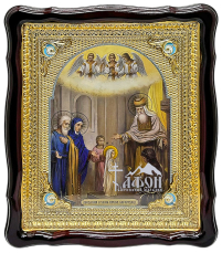 ВВЕДЕННЯ у ХРАМ Пресвятої Богородиці   50/42см