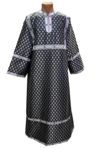 СТИХАРЬ   Чорний   д110см   Парча   