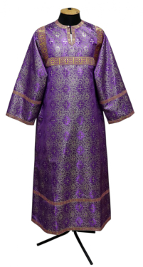 СТИХАРЬ   Фіолетовий   д120см   Парча+Атлас