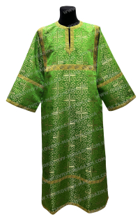 СТИХАРЬ   Зелений   р54/д150см   Парча   