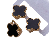 СЕРЕЖКИ Медичний сплав №459 "Конюшина" 