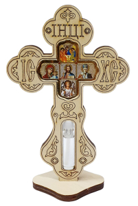 ХРЕСТ на підставці ↕14см ↔9см 