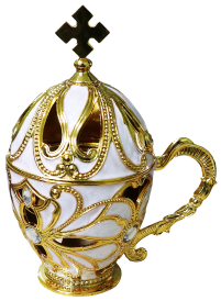 КАДИЛЬНИЦЯ   ↕15см Ø8см   Латунь Емаль Китай 