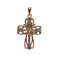 Хрестик НАТІЛЬНИЙ    3.5/2см   Медичний сплав