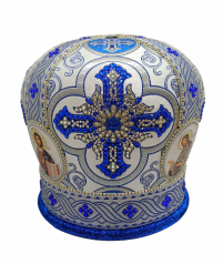 МИТРА   Комбинированная   Размер 58,5  Парча   