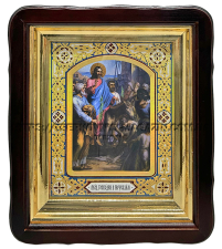 ВХОД ГОСПОДЕНЬ В ИЕРУСАЛИМ   32/27,5см   Литография