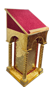 АНАЛОЙ Бічний Червоний ↑117см ↔45см ↕45см Арка, матерія, чеканка  