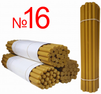 3кг Свічки   80%ВОСКОВІ   №16   Кількість - 24шт