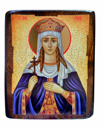 ИРИНА   ↕17см ↔13см  Дерево Литография