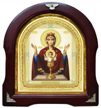 НЕУПИВАЕМАЯ ЧАША   ↕29см ↔26см Литография 