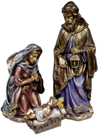 РОЖДЕСТВЕНСКИЙ ВЕРТЕП   Иосиф  ↕52см Мария ↕36см Иисус ↕14см    Скульптура  Полимер