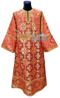 СТИХАРЬ   Красный   р56/д150см   Парча   