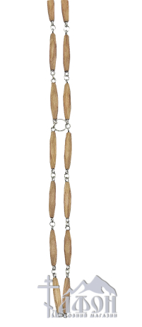 ЦЕПОЧКА для креста   60см Дерево   