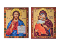 Пара Вседержитель Владимирська   ↕20см ↔15см Поліграфія
