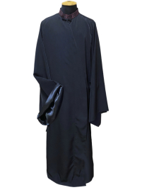 РЯСА чорна 50р Мокрий шовк Атлас Вишивка Український орнамент