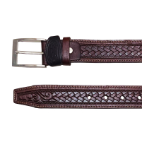 РЕМІНЬ   д95/ш3,3см   Шкіра Тиснення   90Псалом   М-ва.Богородиці   Арх. Михайлу (молитва внутрішня)