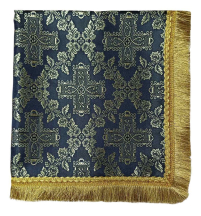 СКАТЕРТИНА   Чорна   ↕125см ↔125см   Парча 