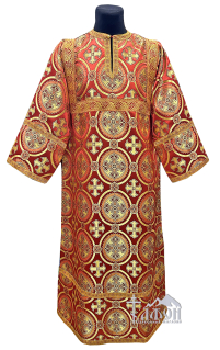 СТИХАРЬ   Червоний   д140см   Парча