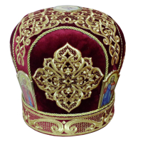 МИТРА   Бордова   Розмір 57   Оксаит Вишивка 