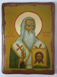 МАРТИН   23/17см Дерево Литография 