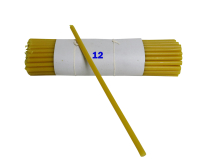 Свечи ПАРАФИНОВЫЕ Светлые №12   Количество-52шт