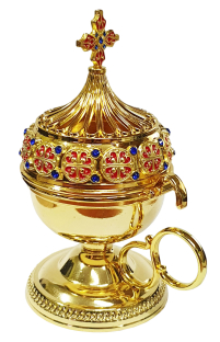 КАДИЛЬНИЦЯ   ↕12см Ø6,5см   Метал Китай