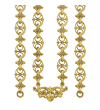 ЛАНЦЮГ для священників  Латунь Позолота  77,06