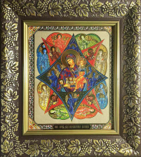 НЕОПАЛИМАЯ КУПИНА   25/22см   Литография