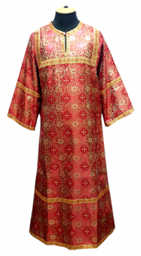 СТИХАРЬ   Червоний   д100см   Парча