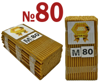 1кг Свечи    100%ВОСКОВЫЕ   №80К   Количество - 200шт