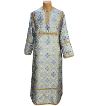 СТИХАРЬ   Блакитний   д140см   Парча   