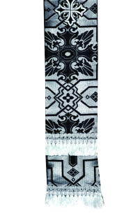 ЗАКЛАДКА для ЄВАНГЕЛІЄ Чорна 10,5/164см Парча