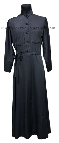 Підрясник болгарський   Чорний  58р   Шовк СОФТ  Кант