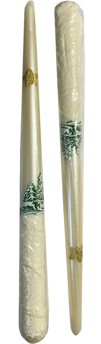 Свеча ДЕКОРАТИВНАЯ РОЖДЕСТВЕНСКАЯ   ↕31см  Парафин